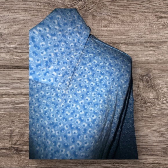 California Men’s XXL Blue Floral Button Down Shirt Short Sleeve NWT - Picture 3 of 5